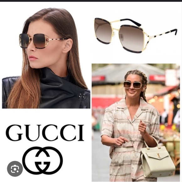 Gucci oversized square sunglasses - Picture 7 of 17